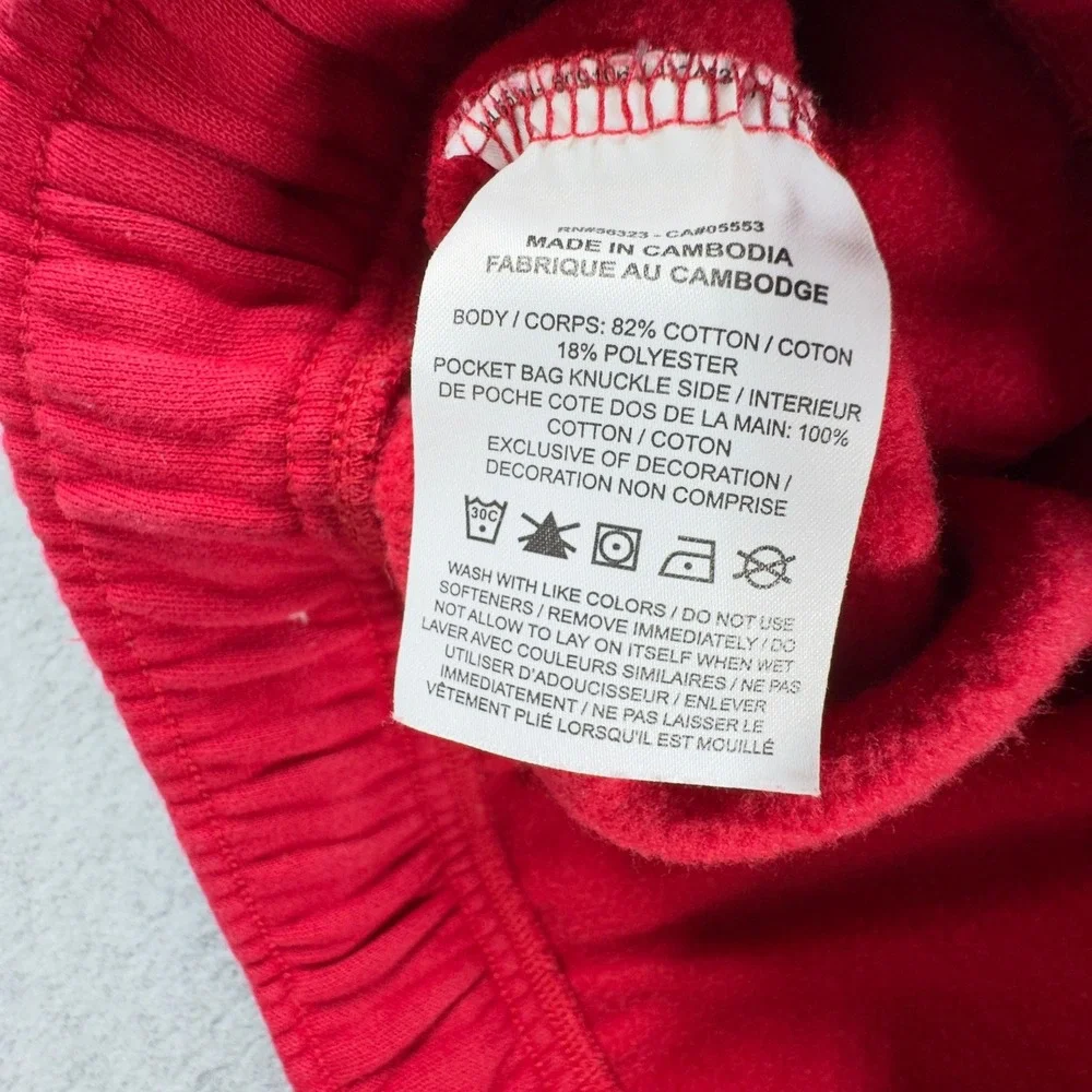 Jordan Air Shorts 2XL XXL Red Black Fleece Athletic Training Men's Basketball‎